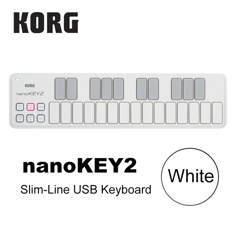 KORG Nano Kontrol2/Key2/Pad2: A High-Quality Portable MIDI Controller Keyboard and Drum Pad