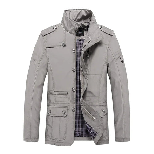 2023 Spring Autumn Men Casual Windproof Jackets Coats Mens Formal