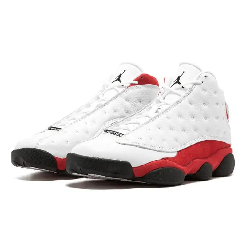 Jordan 13 Retro Golf Cleat White Red