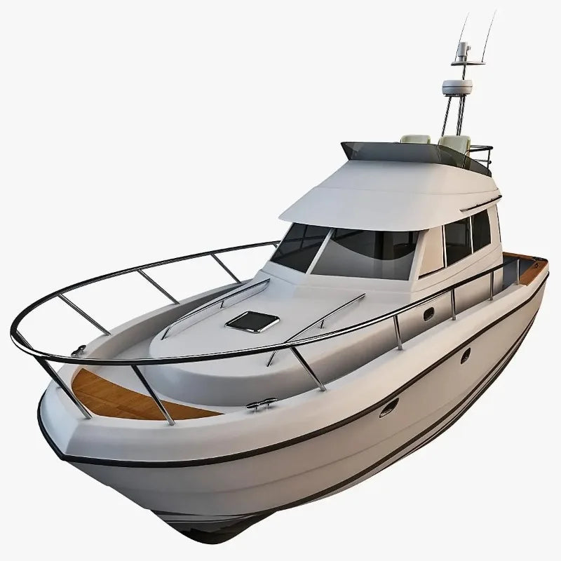 Best Quality Of Used Water.wish QD 27FT Cabin Fiberglass Hull Luxury Cruise Boat And Yacht Low Price