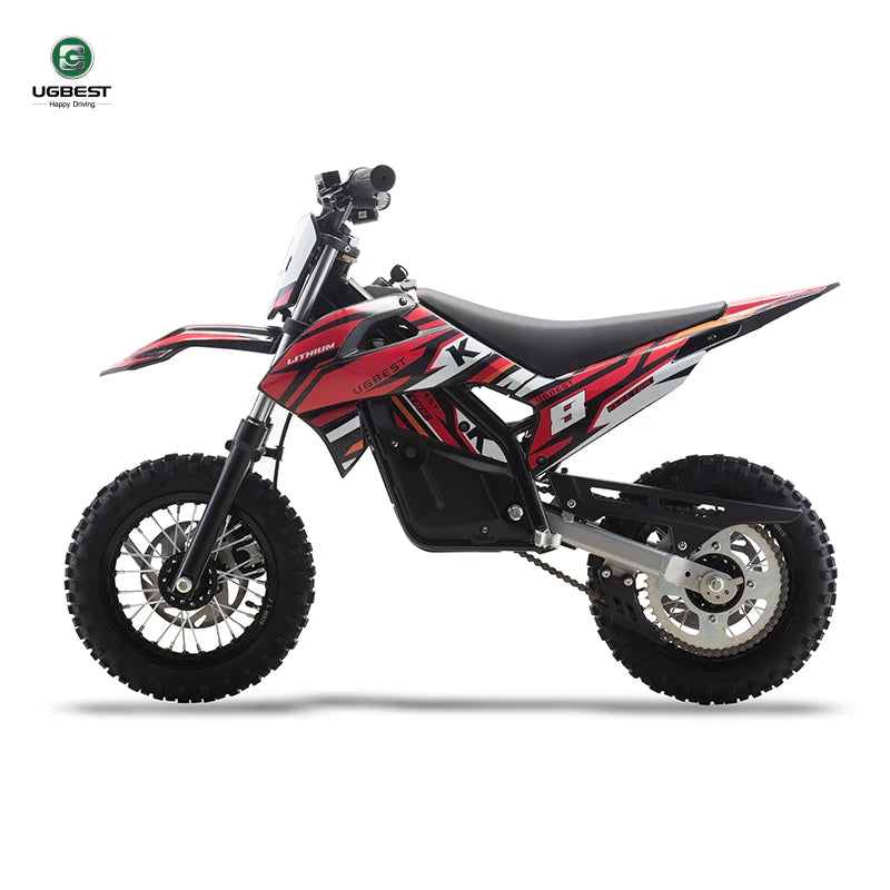 China Dirt E Bike Electric Motorcycle for Child Kids Electric Pit Bike 500w